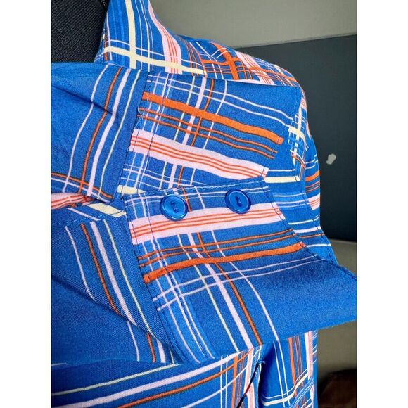 Velvet Heart Multicolor Collared Shirt NWT size L - Picture 7 of 9